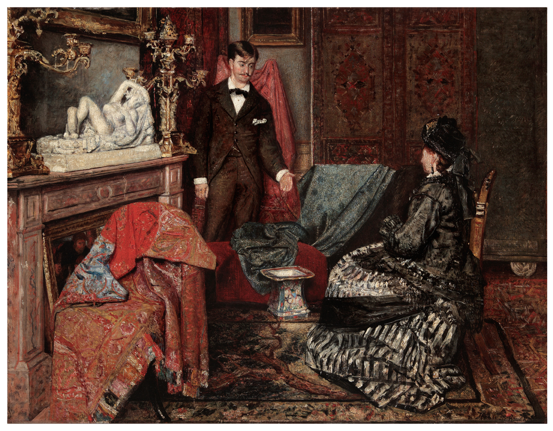 Le Châle des Indes – De Indische sjaal, 1875